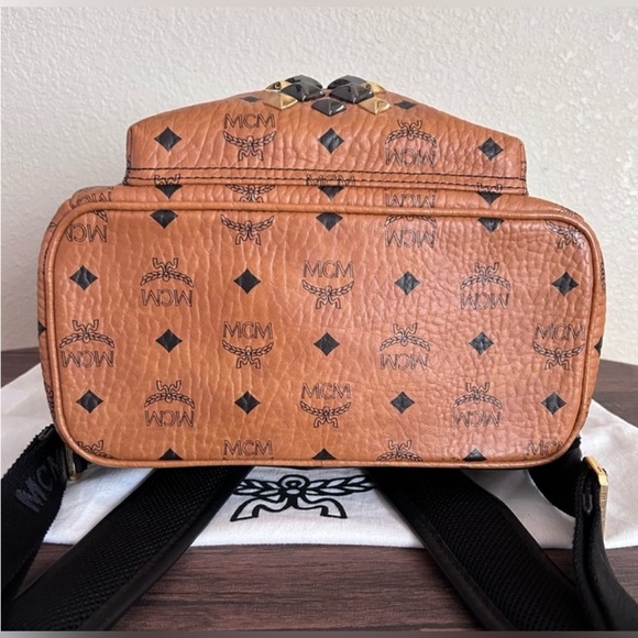 MCM Like New! LIMITED EDITION STUDDED LEATHER BACKPACK!!! - Picture 7 of 14